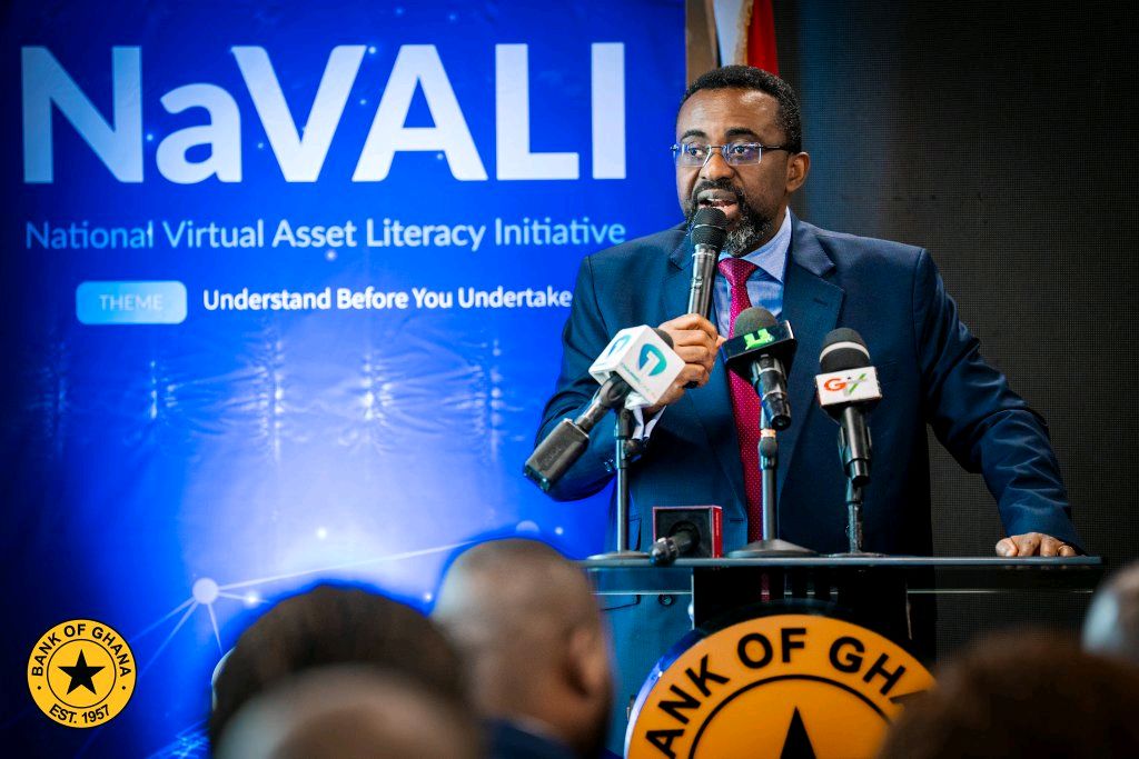 Ghana launches National Virtual Asset Literacy Initiative as crypto law takes effect 3 Bank of Ghana Governor Johnson Pandit Asiamah