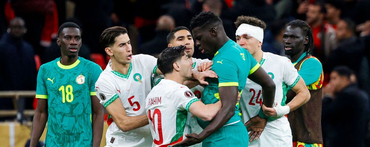 CAF condemns “unacceptable behaviour” between Morocco and Senegal 