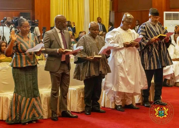 President Mahama commissions High Commissioner and four Ambassadors to represent Ghana abroad