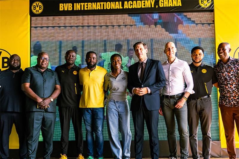 Borussia Dortmund launches first African academy in Ghana