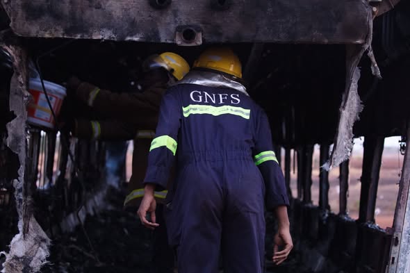 Heritage train owned by Ibrahim Mahama destroyed by fire in Northern Region 4 Ibrahim Mahama's train