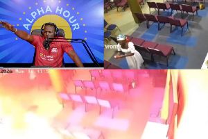 Woman arrested over fire outbreak at Alpha Hour auditorium