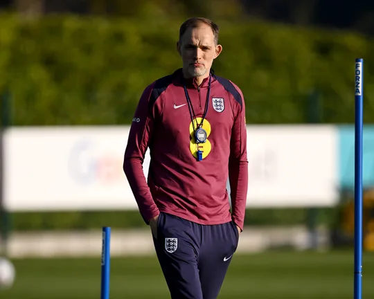 England head coach Thomas Tuchel
