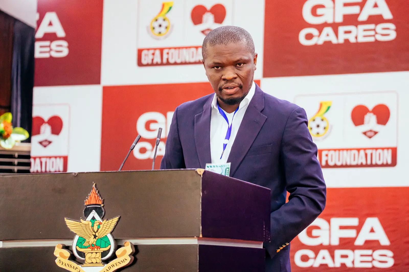Minister for Sports and Recreation, Mr. Kofi Iddie Adams