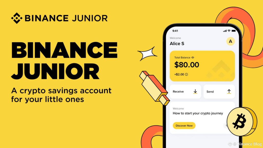 Binance Junior launches new features to boost family crypto savings