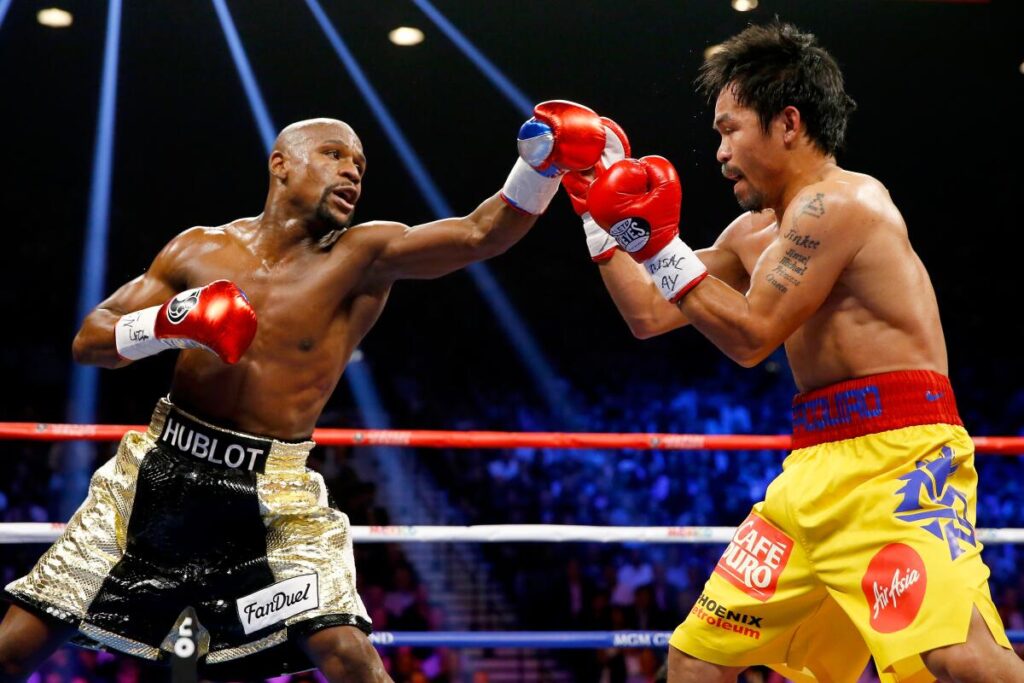 Pacquiao and Mayweather