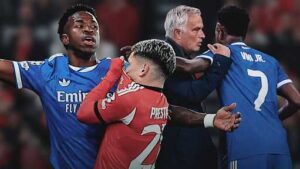 UEFA investigates alleged Vinicius Junior racist abuse as Mourinho reaction faces backlash 5 UEFA investigates alleged Vinicius Junior racist abuse as Mourinho reaction faces backlash