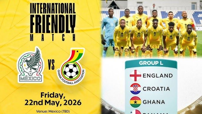 Ghana Lines Up Mexico Friendly as World Cup Preparations Intensify