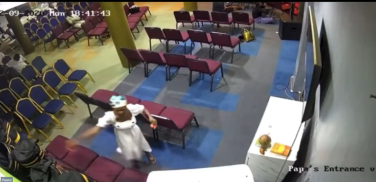 Woman arrested over fire outbreak at Alpha Hour auditorium