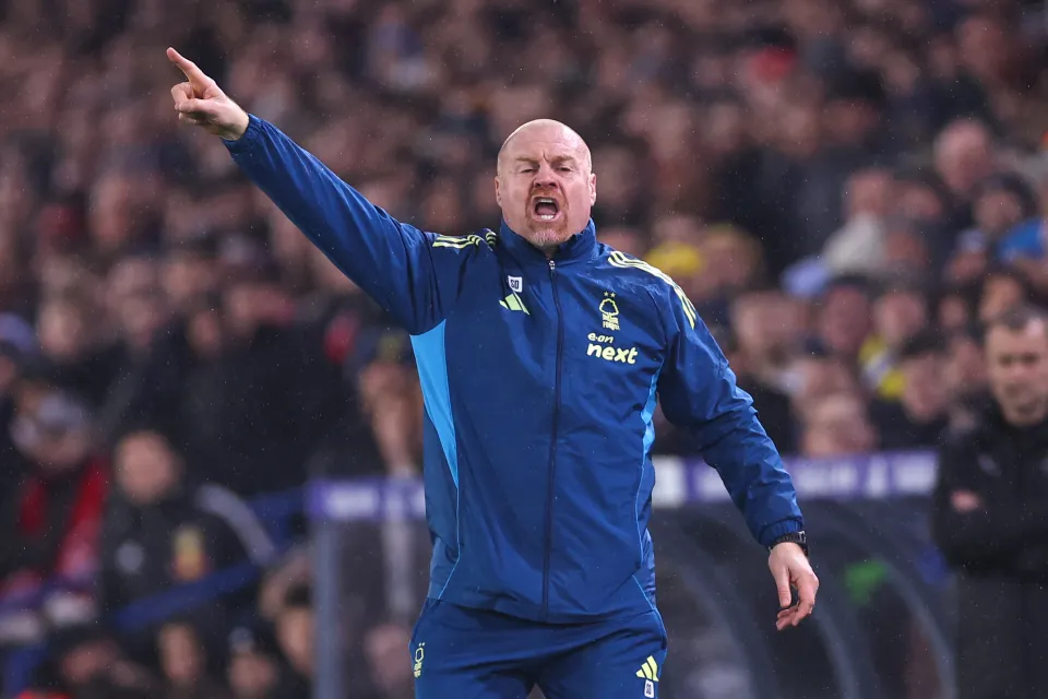 Nottingham Forest head coach Sean Dyche