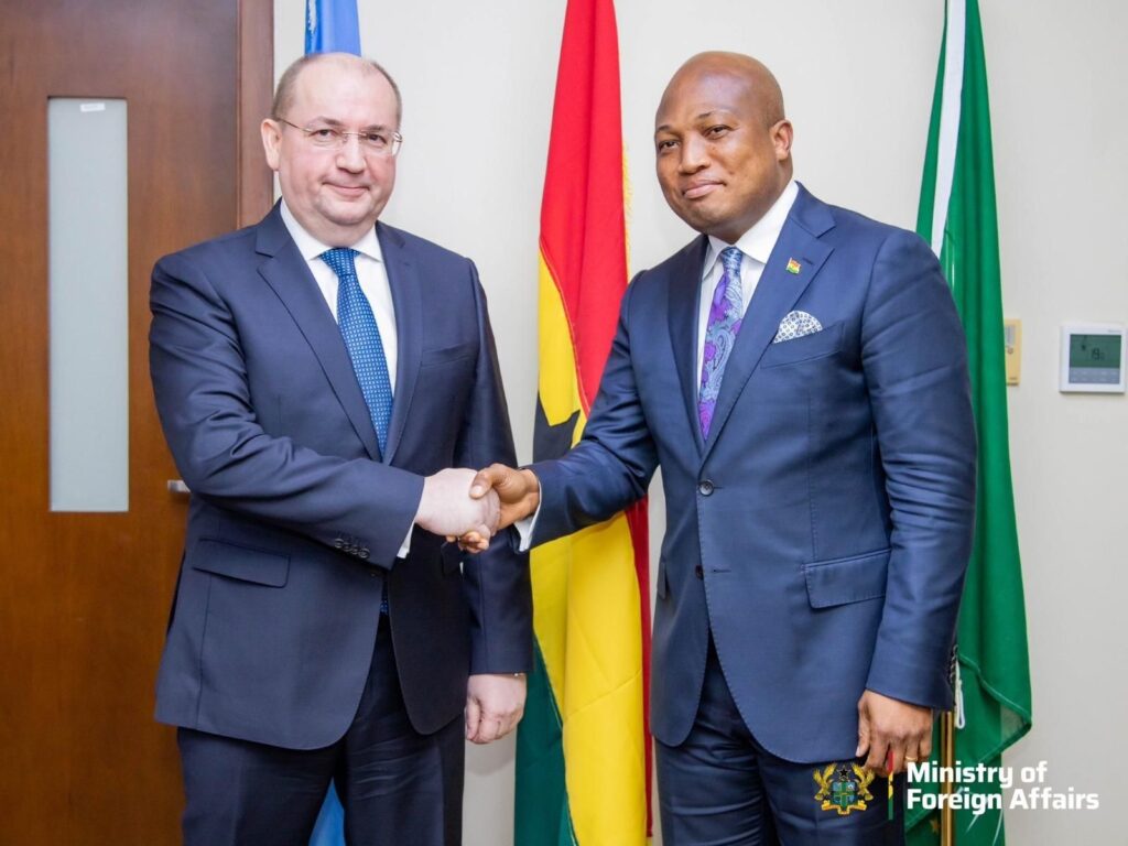 Ghana says Russian Ambassador cannot confirm nationality of man at centre of digital exploitation scandal