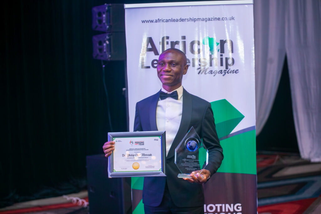 UMB’s Chief Executive Officer, Dr. Philip Oti-Mensah, received the Special African Banking Leadership Commendation Award.