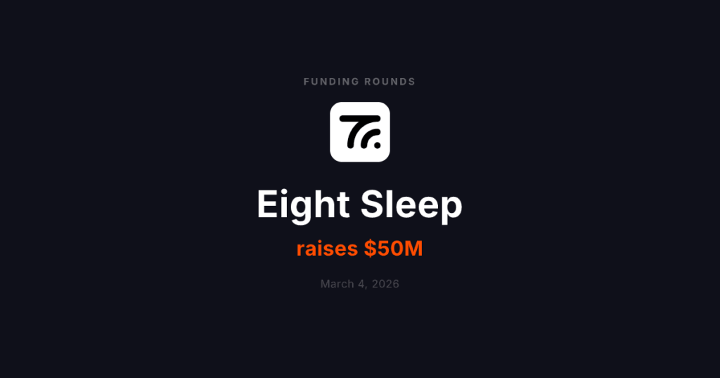 Eight Sleep raises $50M at $1.5B valuation as sleep tech market heats up