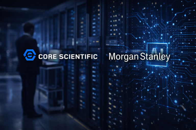 Core Scientific secures up to US$1bn loan facility from Morgan Stanley
