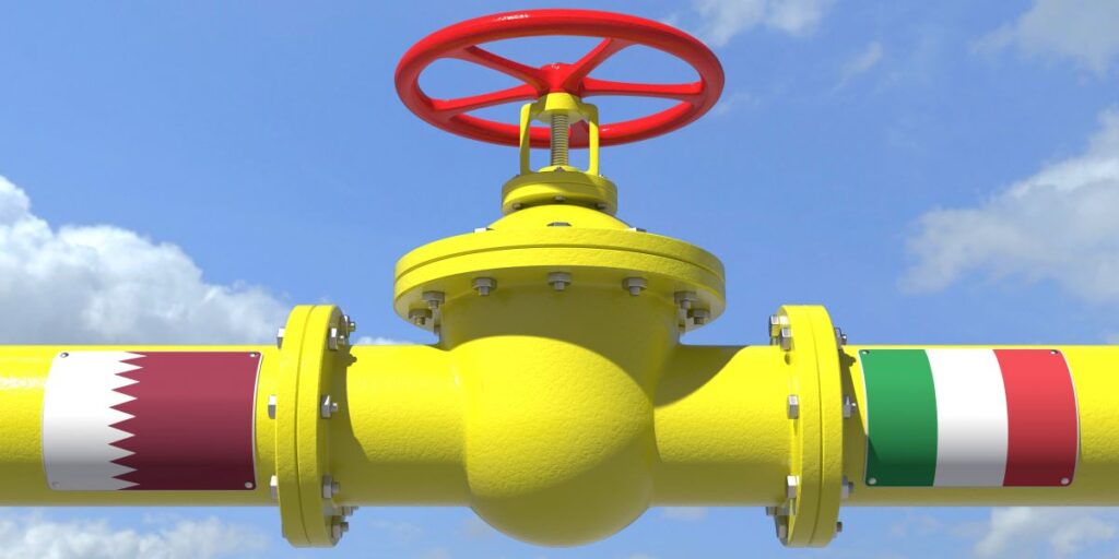 LNG supply agreement for Italy