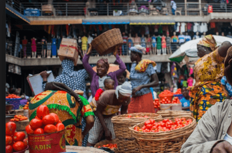 Ghana’s inflation falls to 3.3% in February, marking lowest level since CPI rebasing in 2021 5 Makola market Ghana