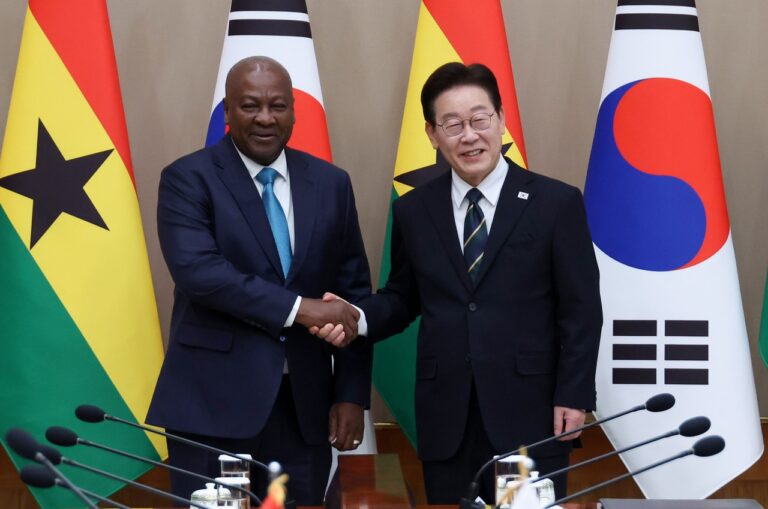 South Korea and Ghana strengthen cooperation on climate action, technology and maritime security