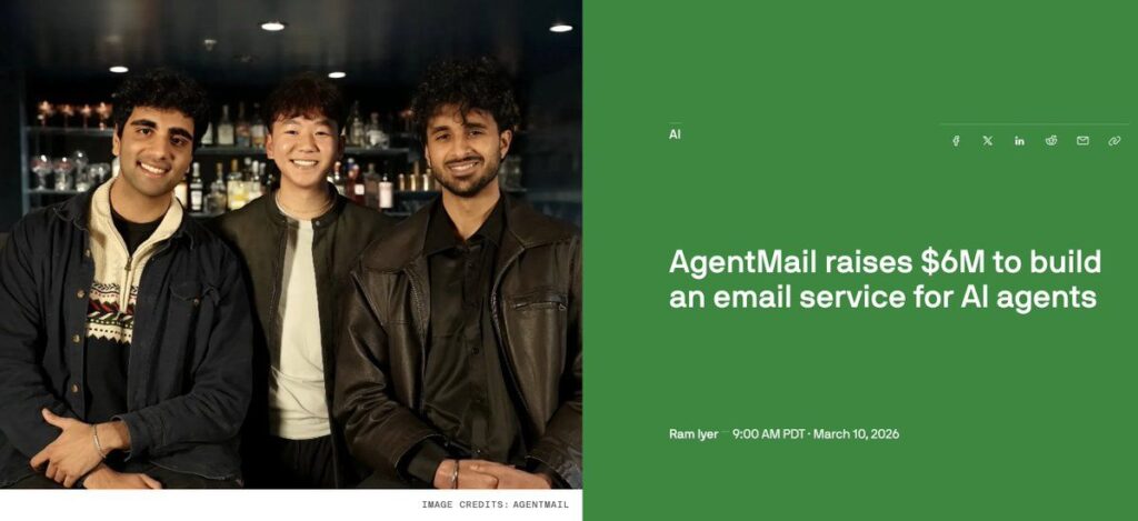 AgentMail raises 6 million dollars to build email infrastructure for AI agents