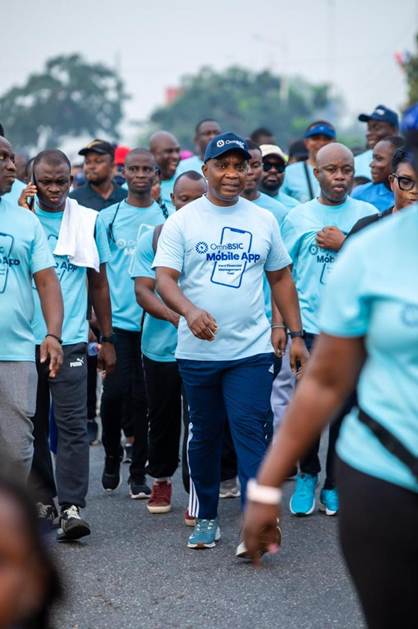 OmniBSIC Bank celebrates landmark 10th edition of its quarterly health walk 3 OmniBSIC Bank